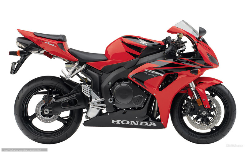 Red Honda CBR Motorcycle — Neutral