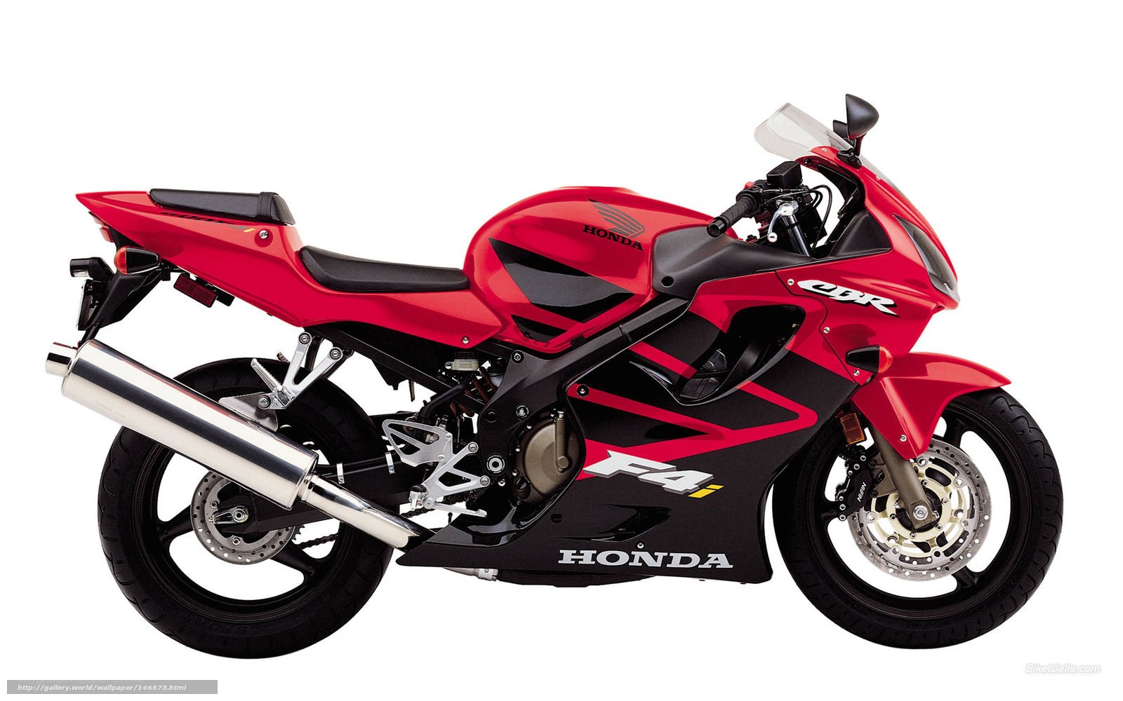 Red Honda CBR motorcycle