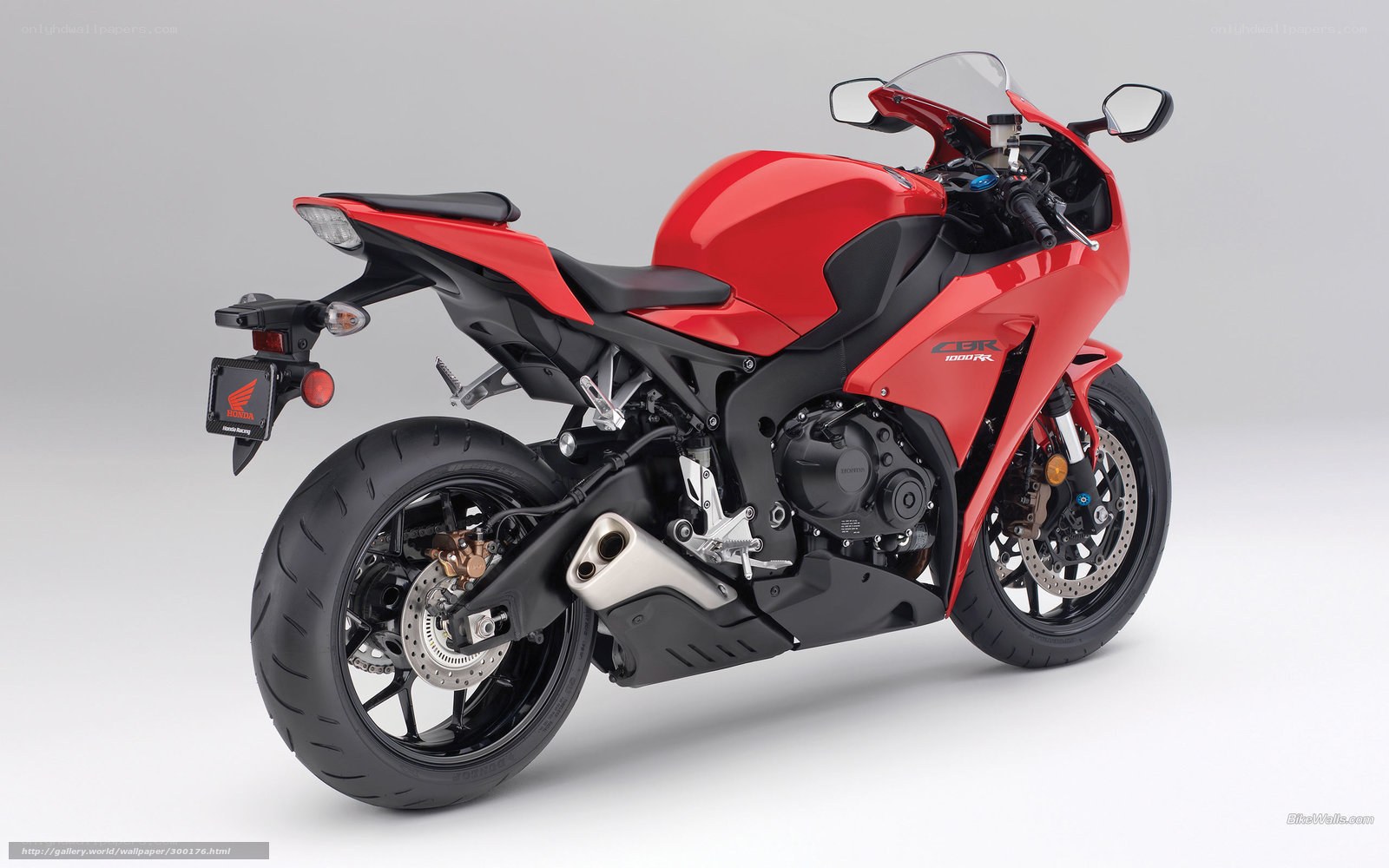 Red Honda CBR1000RR motorcycle