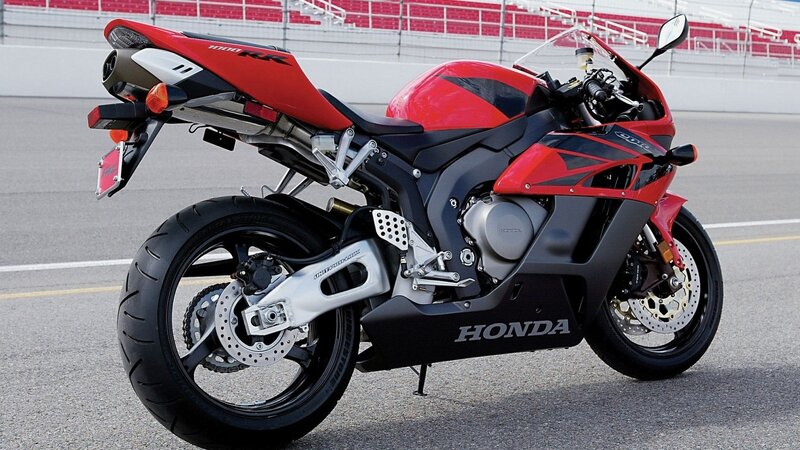 Red Honda CBR1000RR motorcycle