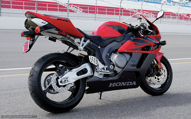Red Honda CBR1000RR Motorcycle — Neutral, Afternoon