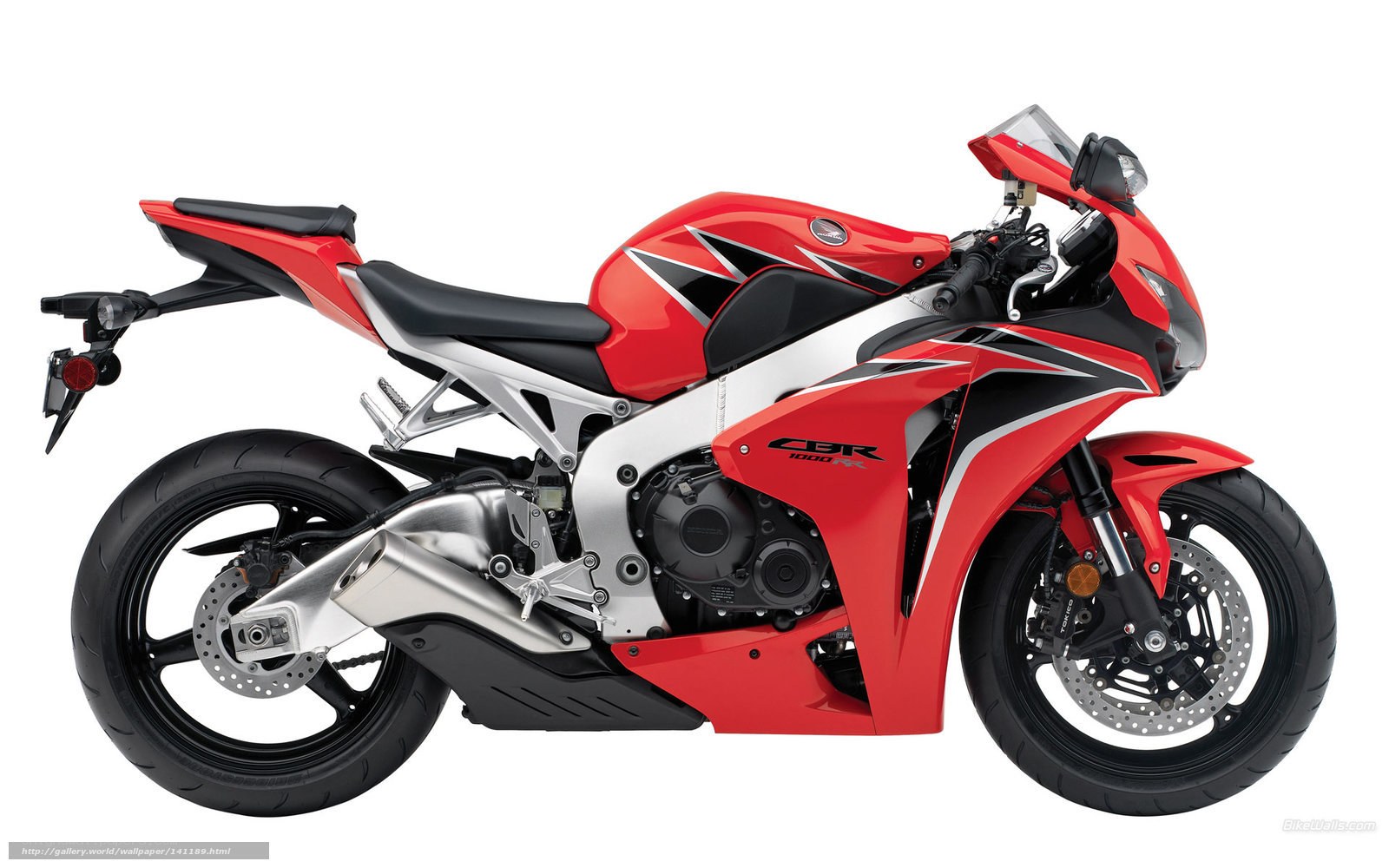 Red Honda CBR1000RR motorcycle
