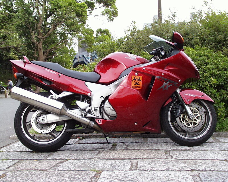 Red Honda CBR1100XX