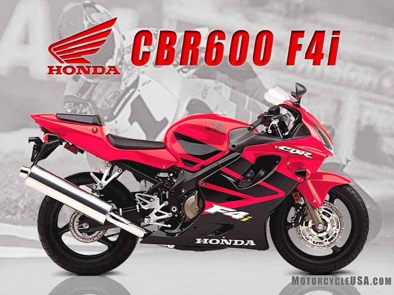 Red Honda CBR600 F4i Motorcycle
