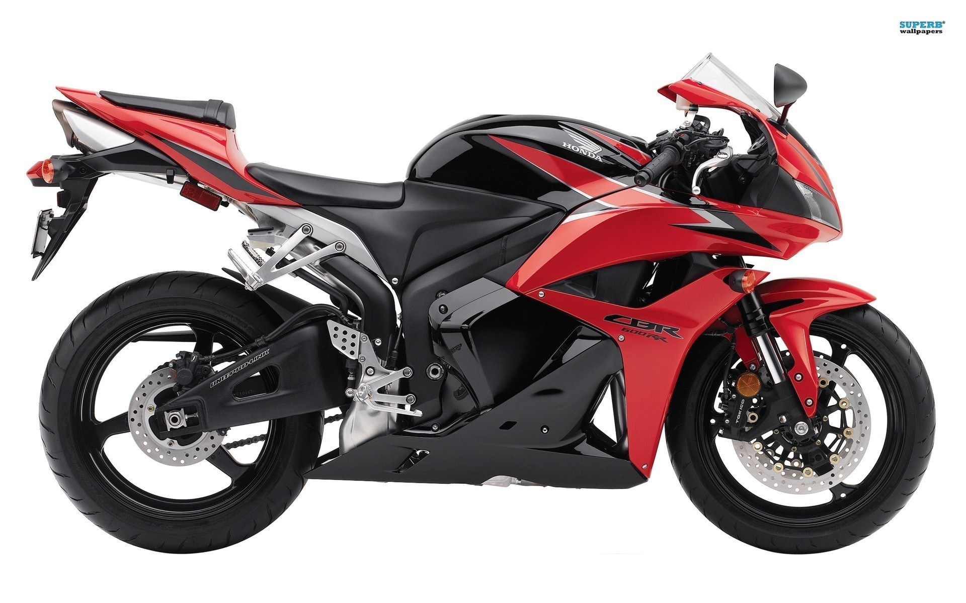 Red Honda CBR600RR motorcycle