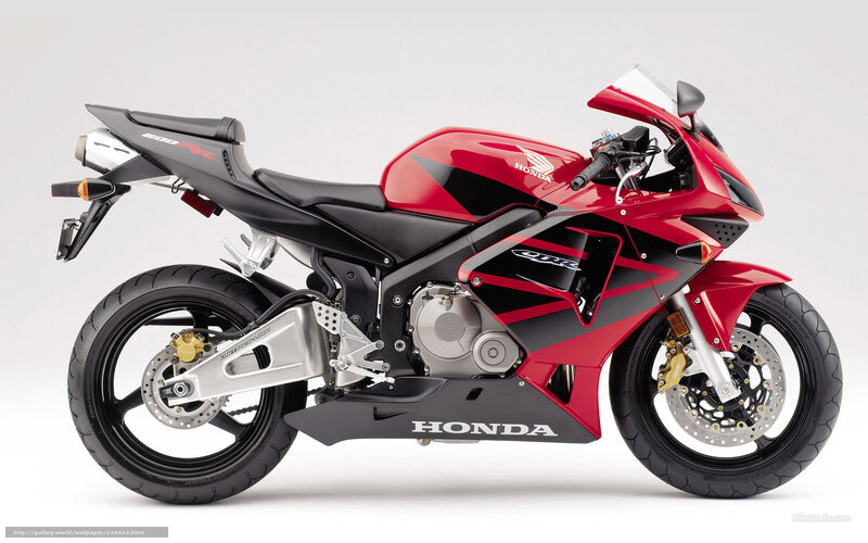 Red Honda CBR600RR motorcycle