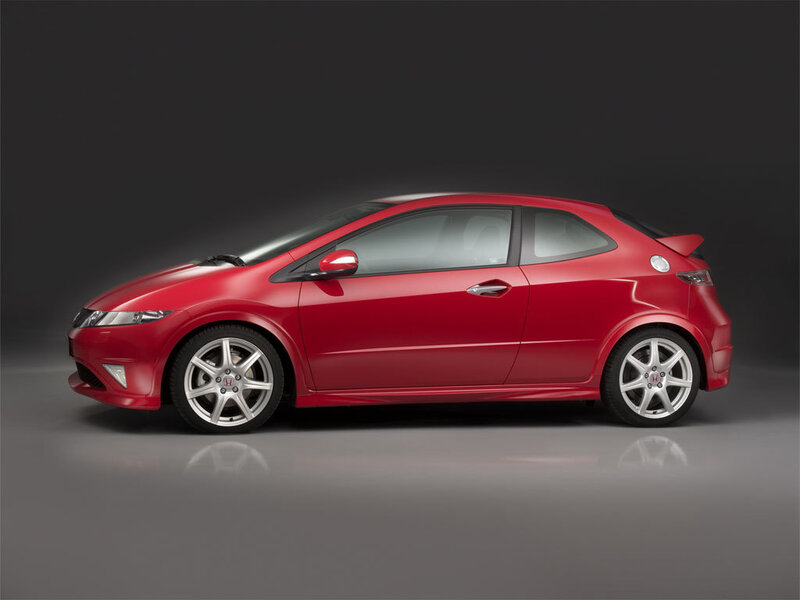 red honda civic hatchback