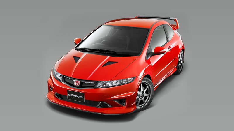 Red Honda Civic — Neutral