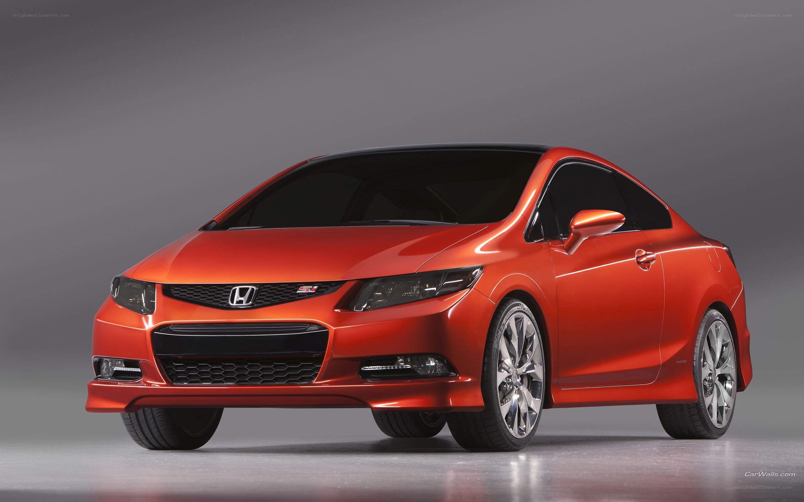 Red Honda Civic Si Coupe
