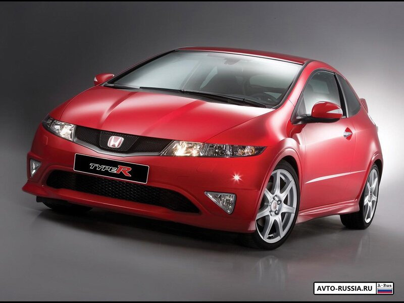 Red Honda Civic Type R