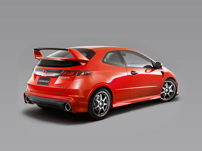 Red Honda Civic Type R — Neutral, Photograph
