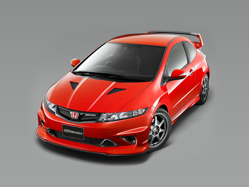 Red Honda Civic Type R — Neutral