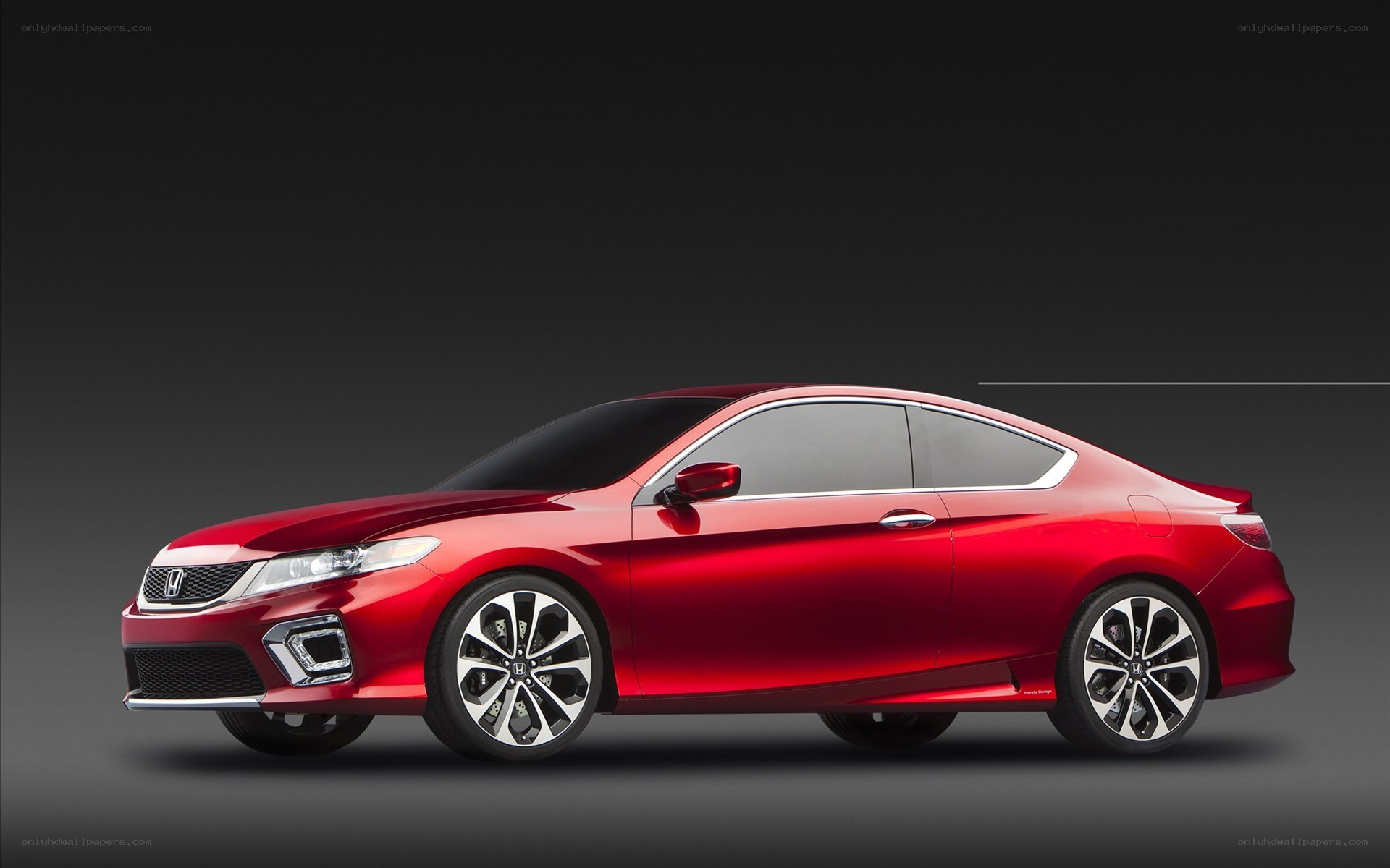 Red Honda Concept Car