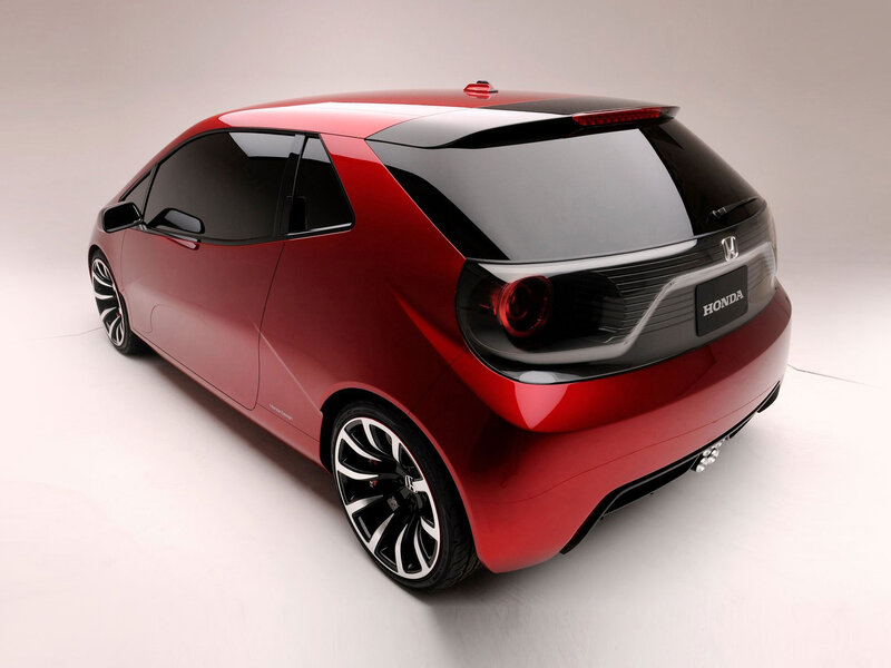 Red Honda Concept Car — Neutral