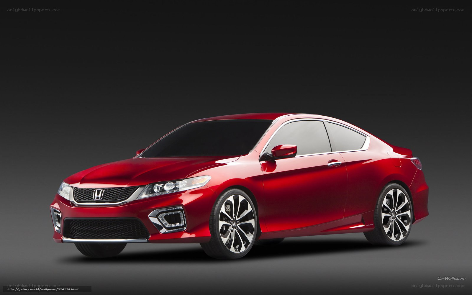 Red Honda Concept Car