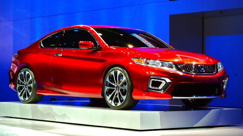 Red Honda Coupe — Dramatic