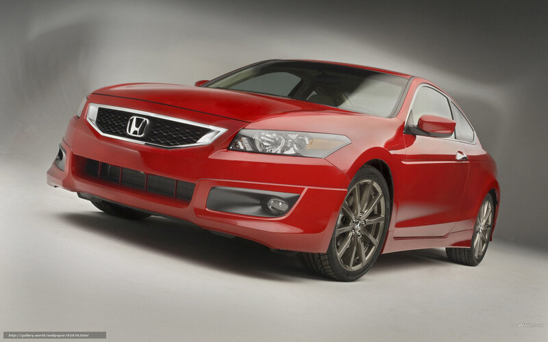 Red Honda Coupe