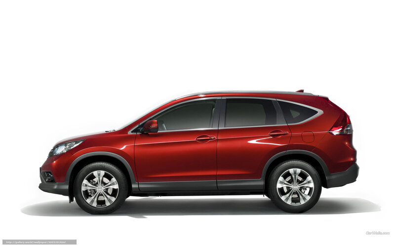 Red Honda Cr-v Suv — Neutral, Photograph