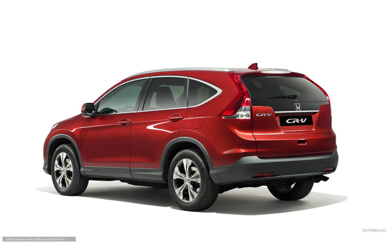 Red Honda Cr-v Suv — Neutral