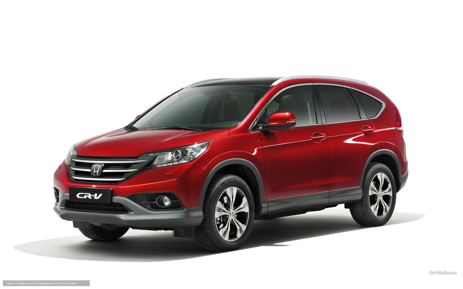 Red Honda CR-V SUV