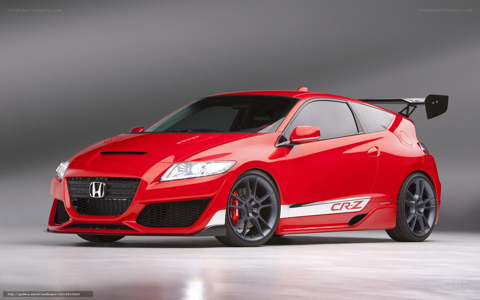 Red Honda CR-Z Concept