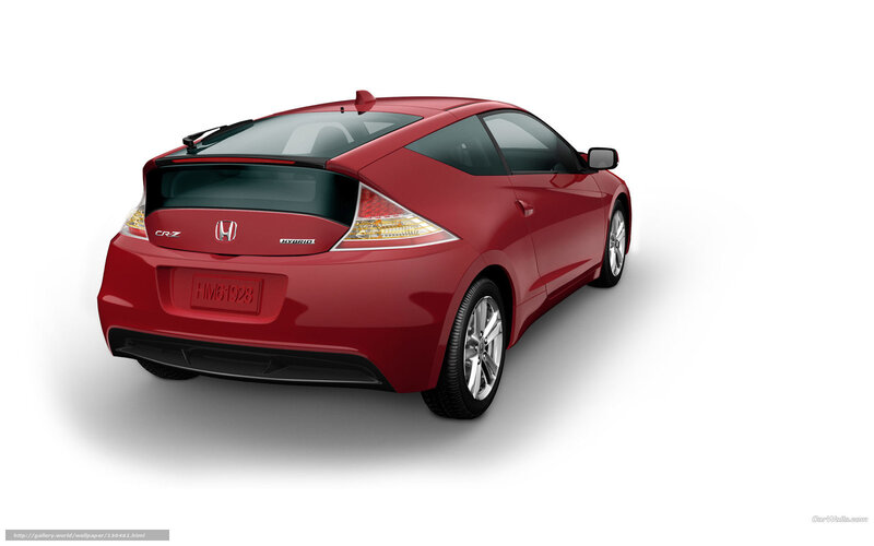 Red Honda CR-Z Hybrid