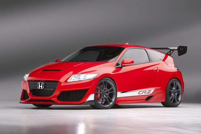 Red Honda Cr-z Race Car