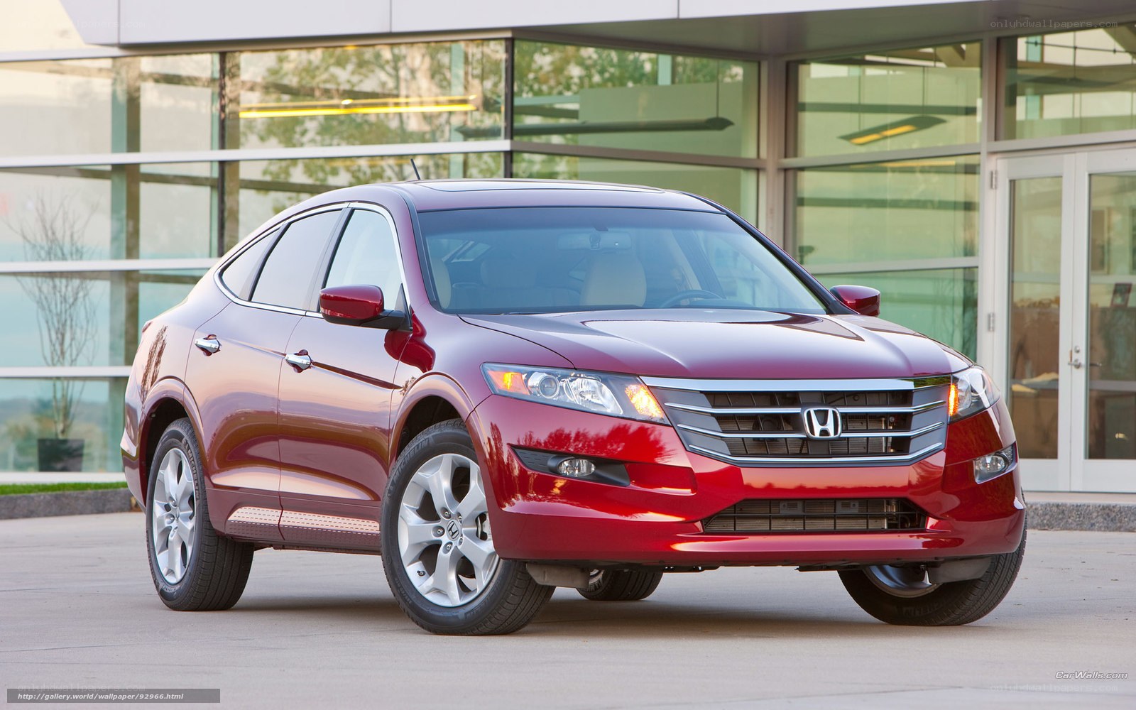 Red Honda Crosstour