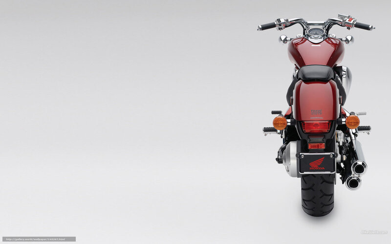 Red Honda Motorcycle — Neutral, Photograph