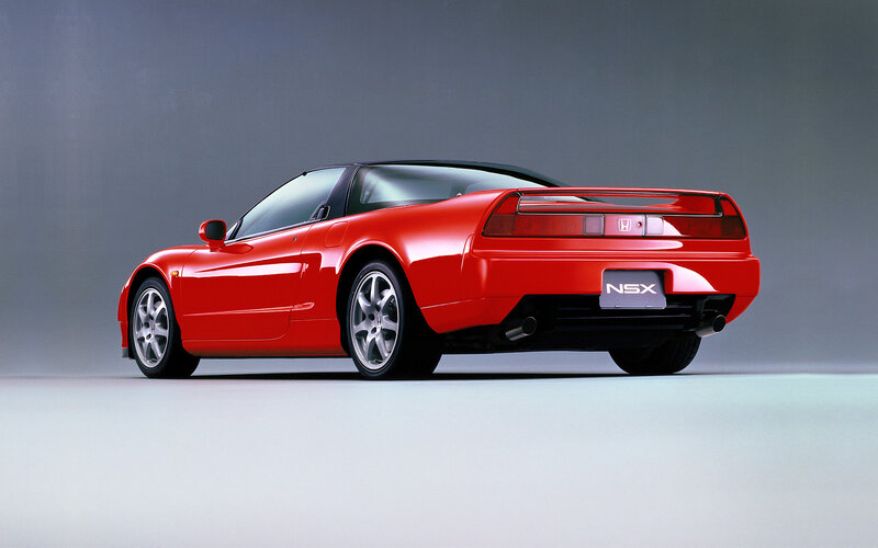 Red Honda NSX Car