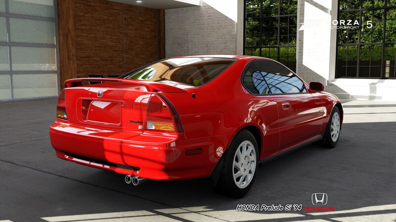 Red Honda Prelude Car — Neutral