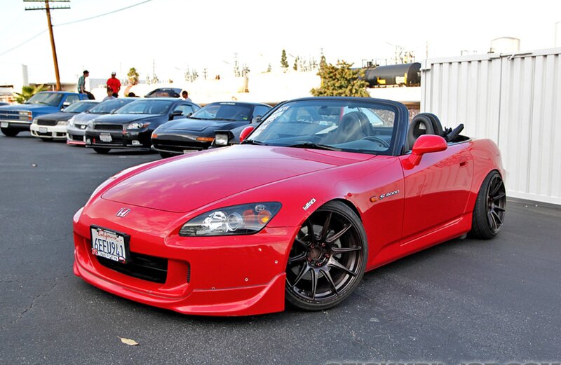 Red Honda S2000 Car