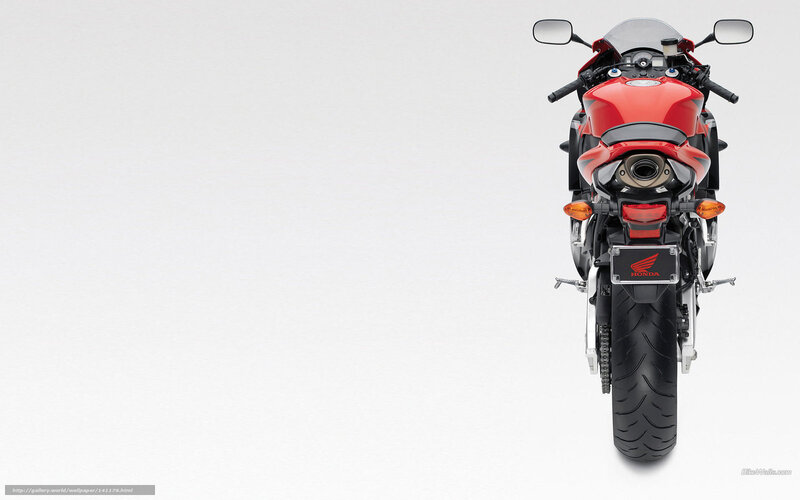 red honda sport motorcycle