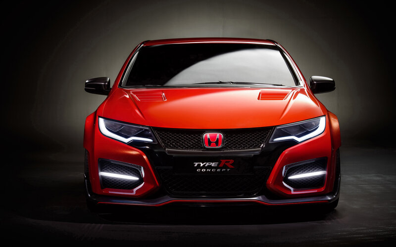 Red Honda Type R Concept