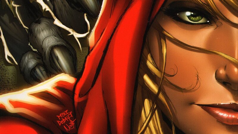 Red Hood character close-up