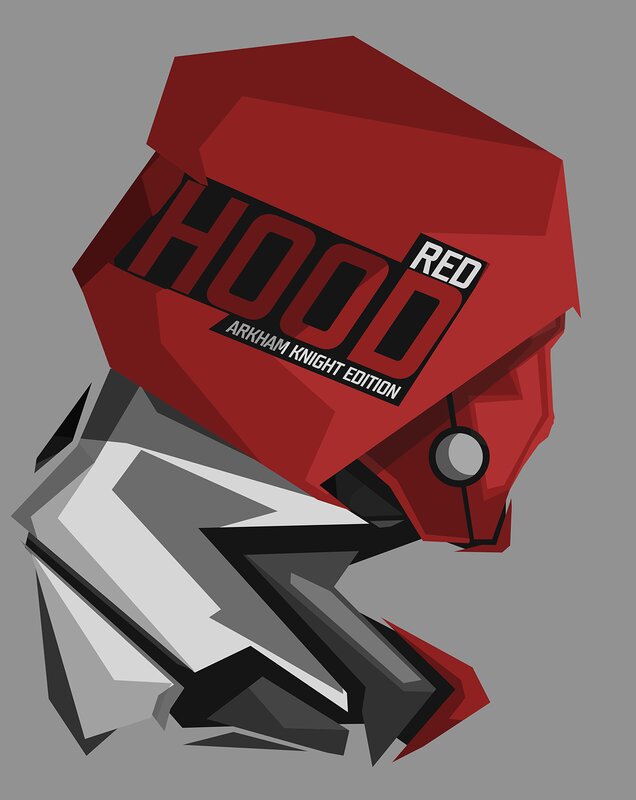 Red Hood Helmet