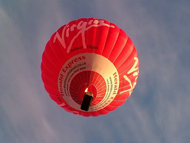 Red Hot Air Balloon — Calm