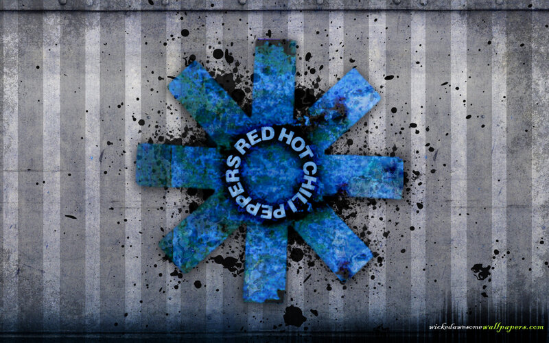 Red Hot Chili Peppers logo wallpaper