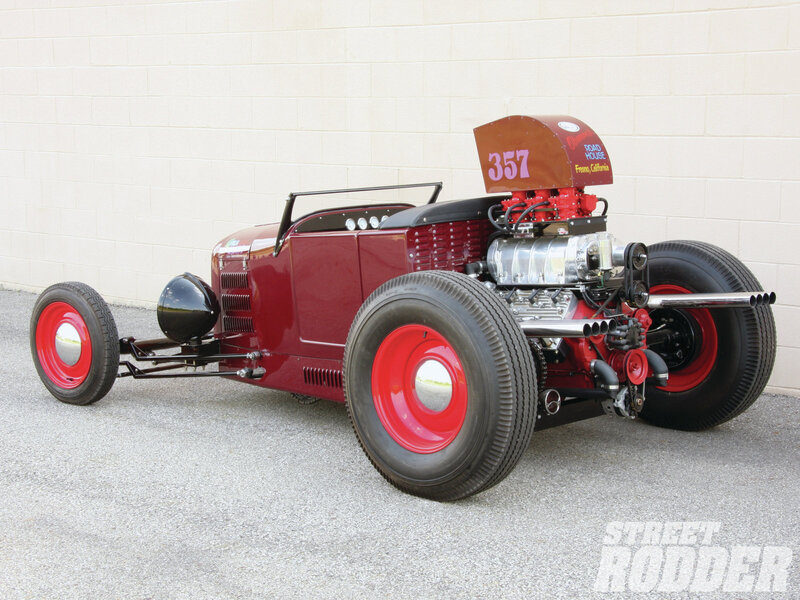 Red Hot Rod Car — Mechanical