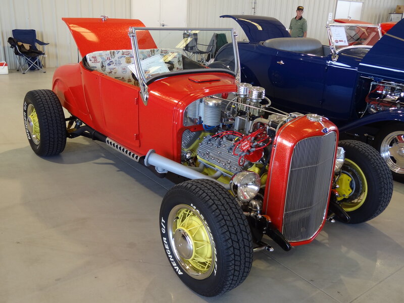 Red Hot Rod Car — Showroom