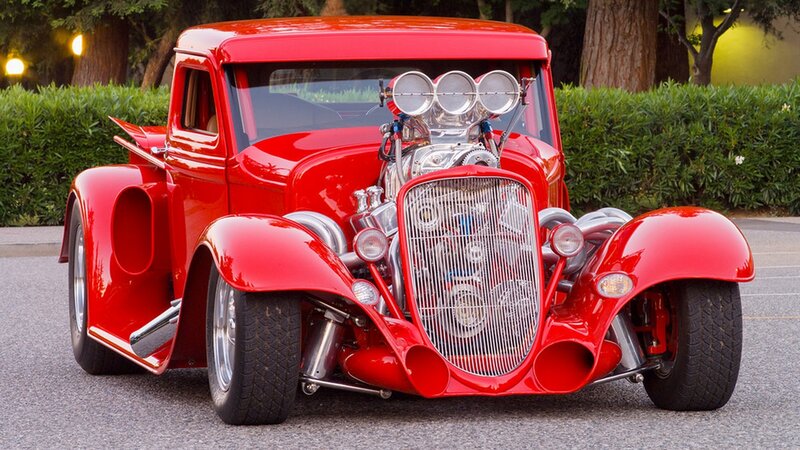 Red Hot Rod Truck — Showcase, Night