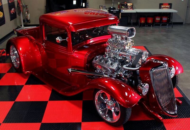 Red Hot Rod Truck — Showcase