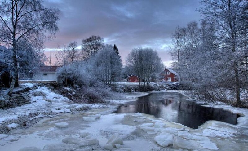 Red House by River