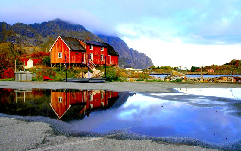 Red House by Water