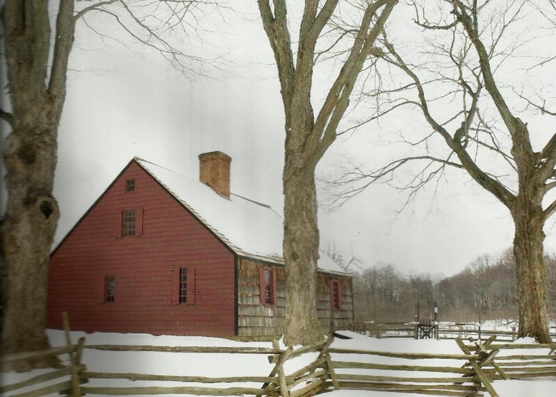Red House in Winter — Quiet