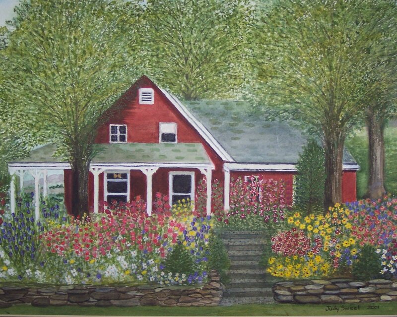 Red House with Garden