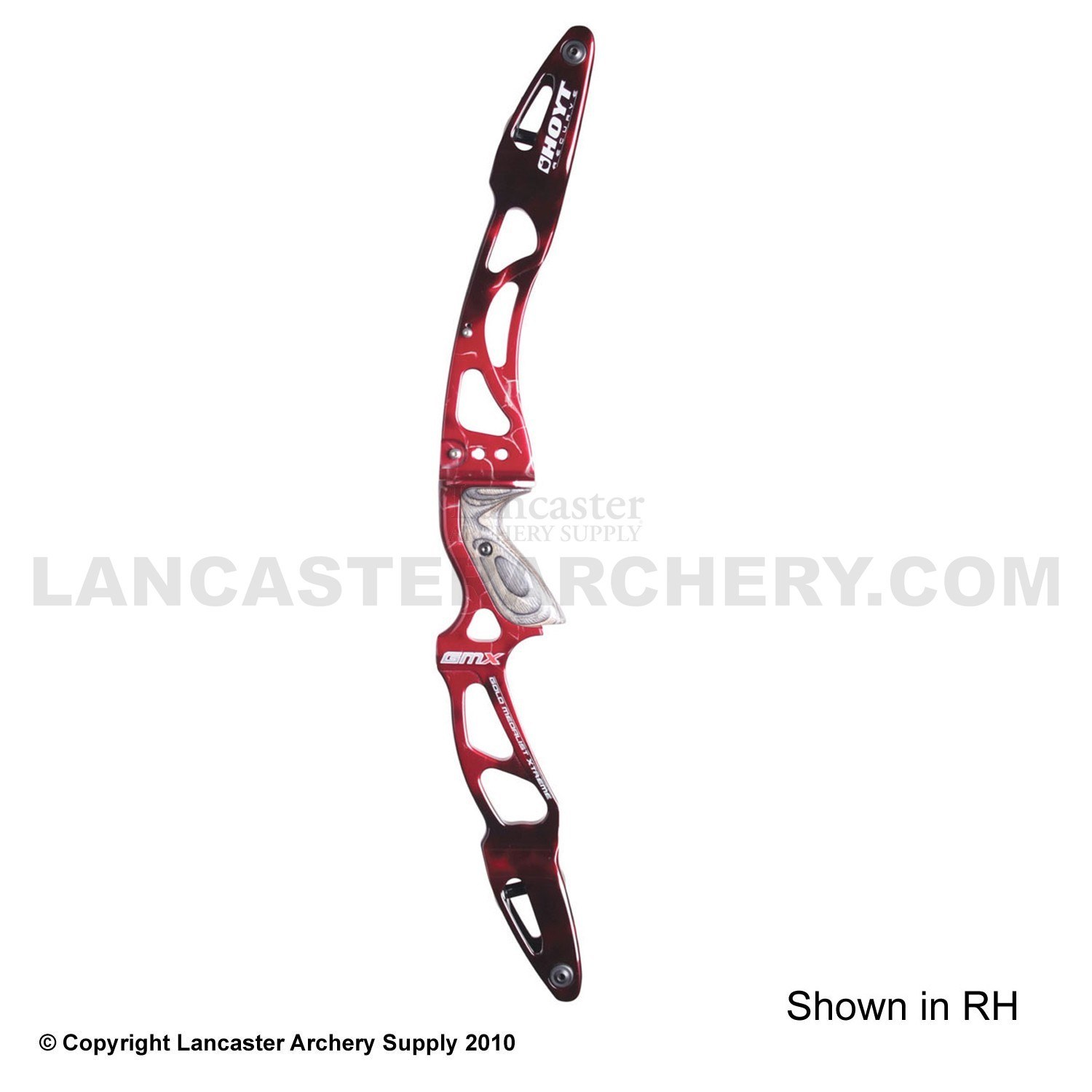 red Hoyt BMX recurve bow
