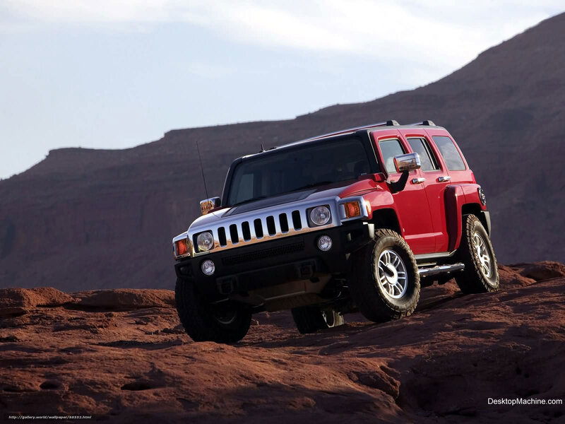 Red Hummer H3