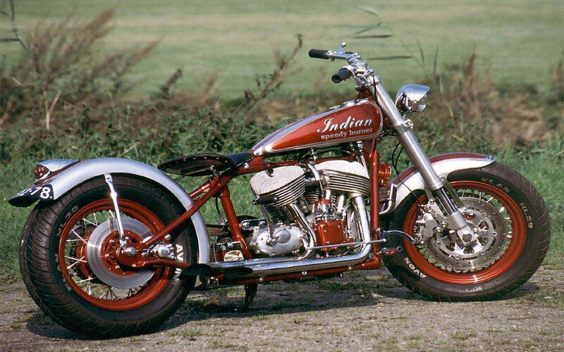 Red Indian Motorcycle — Calm