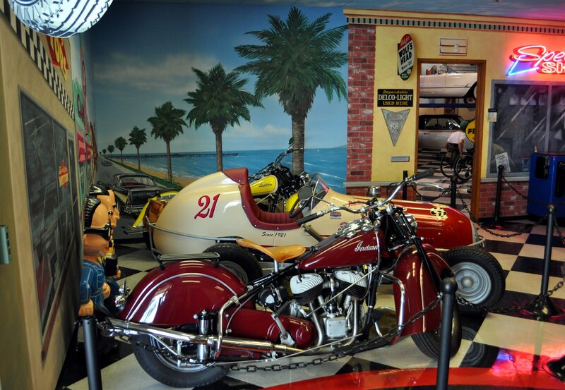 Red Indian Motorcycle — Nostalgic
